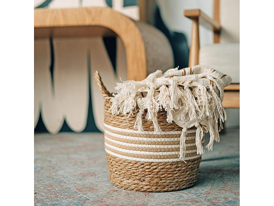 Корзина для хранения с ручками 