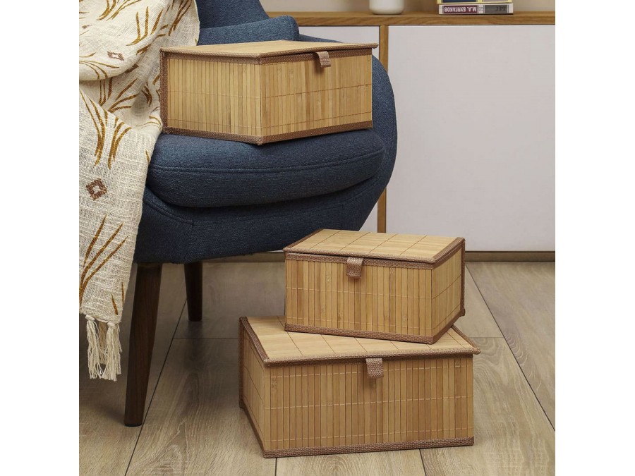 Корзина стеллажная с крышкой 