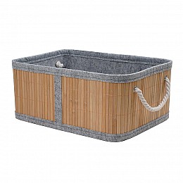 Корзина стеллажная с ручками 