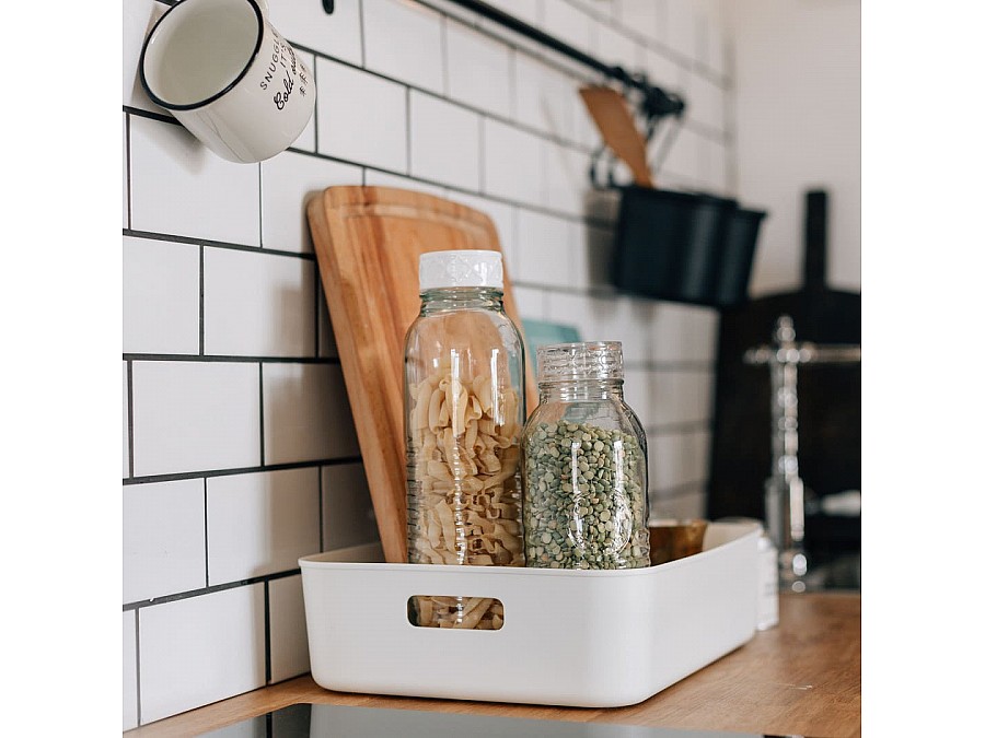 Корзина пластиковая для хранения 