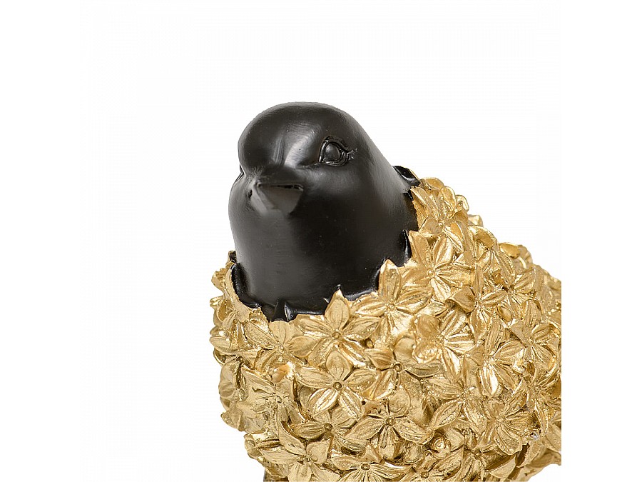 Птица декоративная, Д160 Ш80 В150, золотой, черный