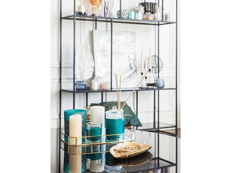 Стеклянный поднос Экзотика, Д305 Ш175 В35