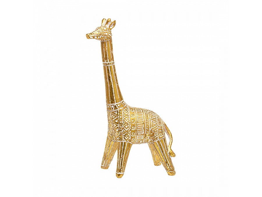 Жираф декоративный, Д130 Ш70 В230, золотой