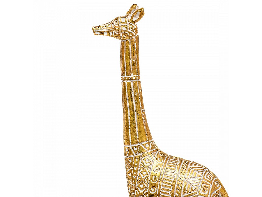 Жираф декоративный, Д130 Ш70 В230, золотой