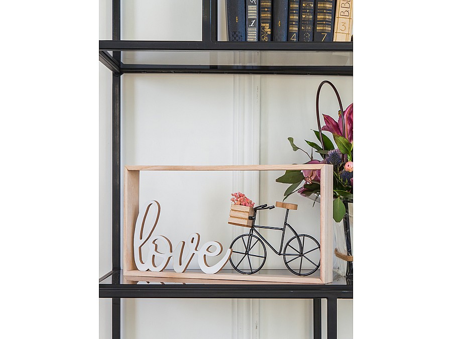 Декор для стен Велосипед Любви, Д380 Ш45 В200