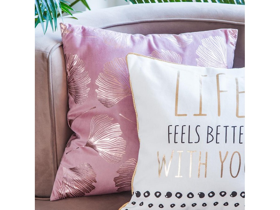 Декоративная подушка, Д420 Ш420, розовый