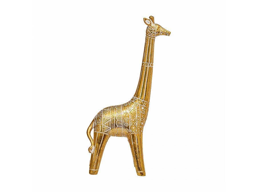 Жираф декоративный, Д160 Ш95 В310, золотой