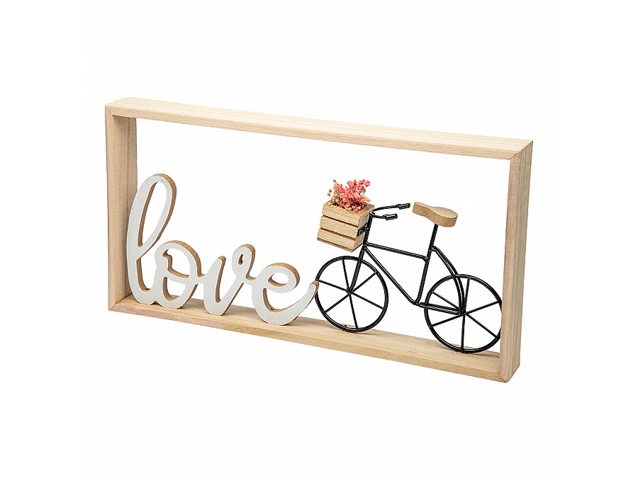 Декор для стен Велосипед Любви, Д380 Ш45 В200