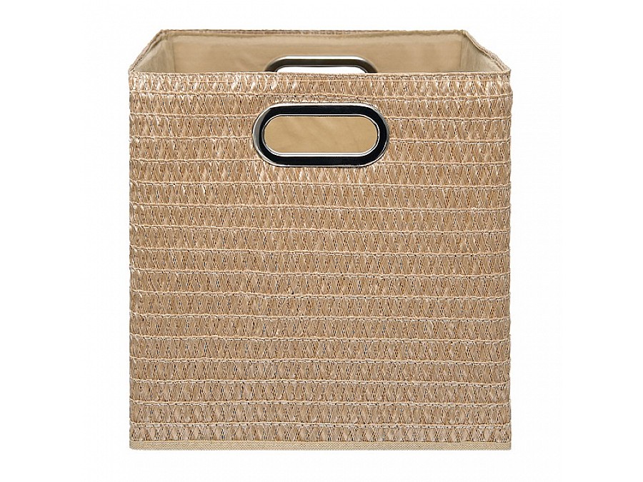 Короб для хранения складной, Д310 Ш310 В310, бежевый