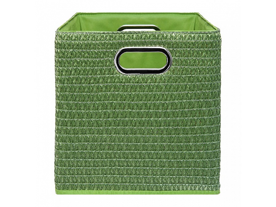 Короб для хранения складной, Д310 Ш310 В310, зеленый
