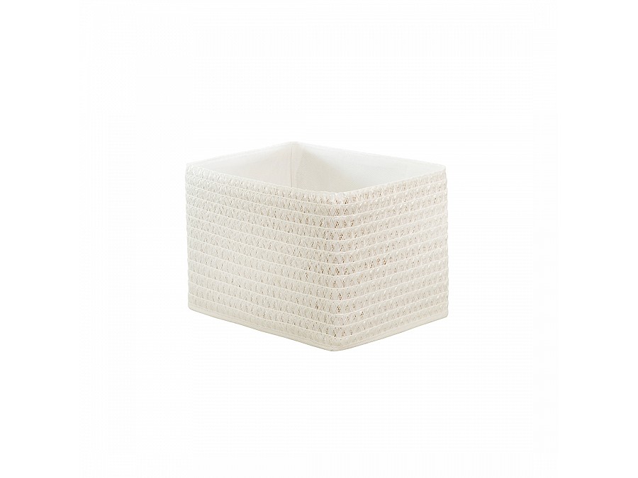 Короб для хранения складной, Д250 Ш190 В170, белый