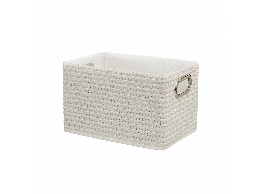 Короб для хранения складной, Д310 Ш220 В190, белый