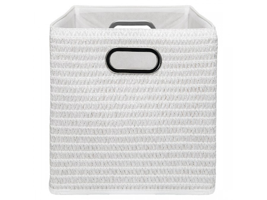 Короб для хранения складной, Д310 Ш310 В310, белый