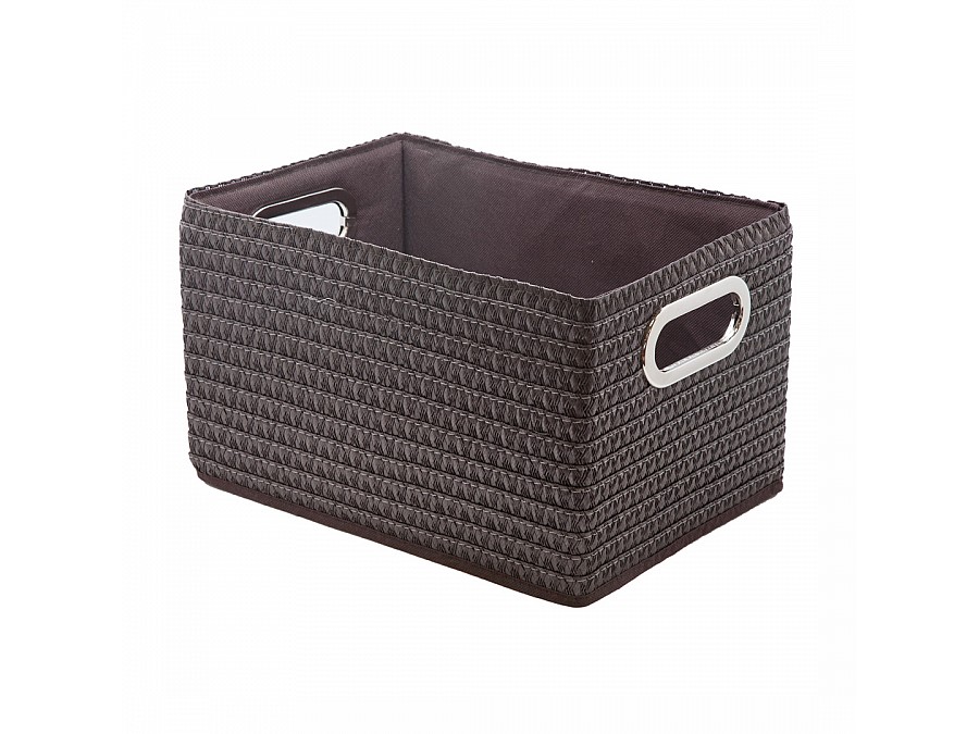 Короб для хранения складной, Д310 Ш220 В190, коричневый