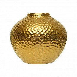 Декоративная ваза Этно, Д150 Ш150 В130, золотой