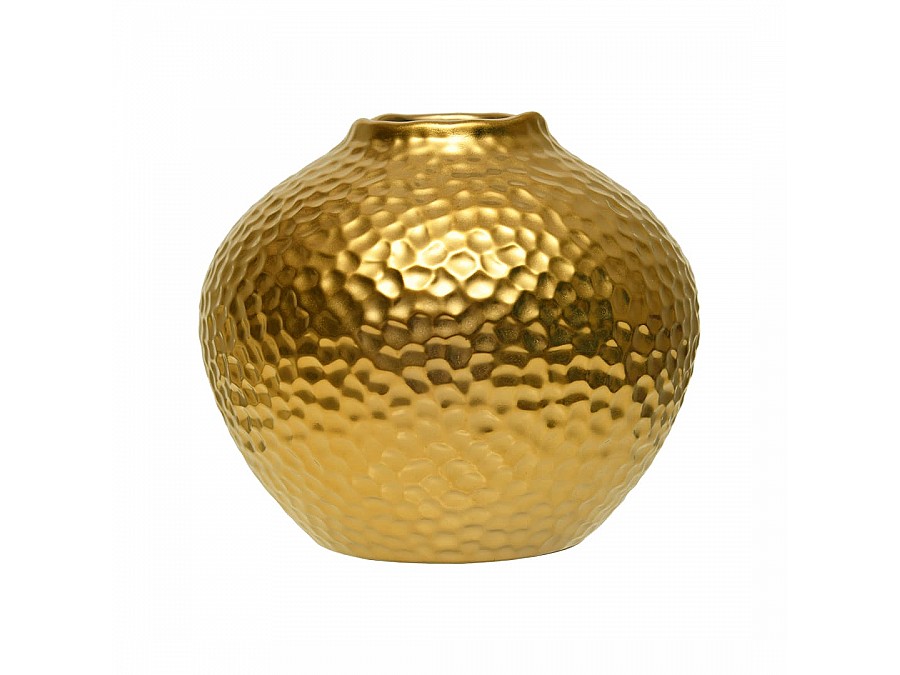 Декоративная ваза Этно, Д150 Ш150 В130, золотой