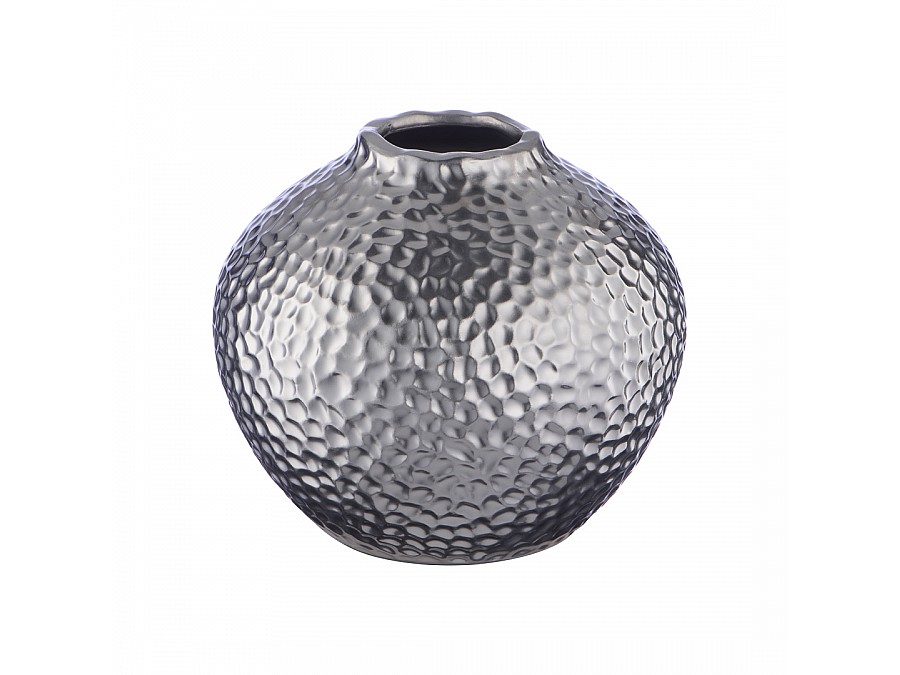 Декоративная ваза Этно, Д150 Ш150 В130, серебряный