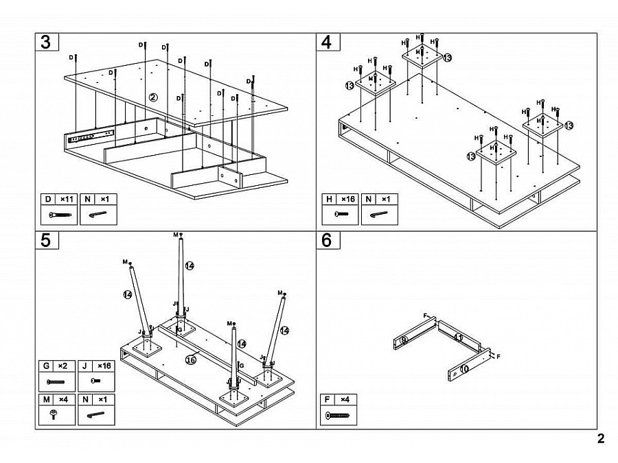 Стол компьютерный B-34