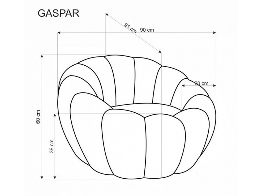 Кресло Gaspar 2