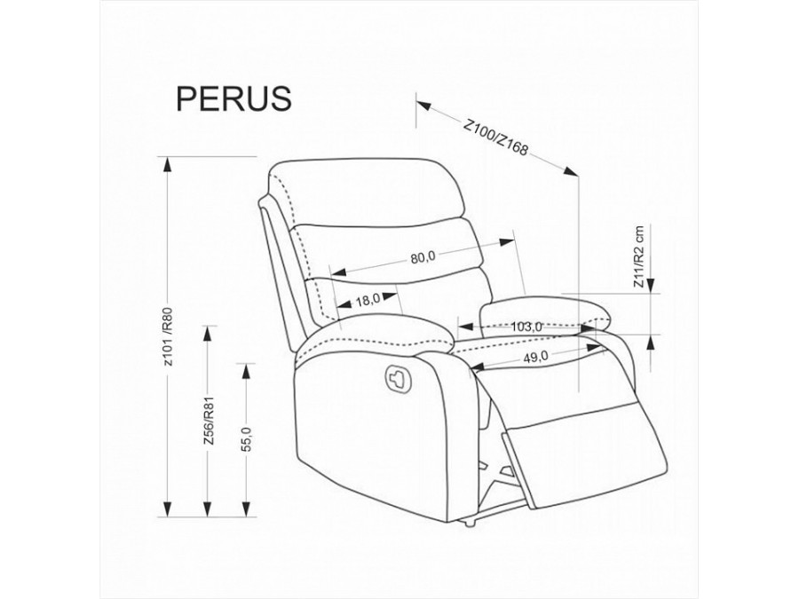 Кресло Perus