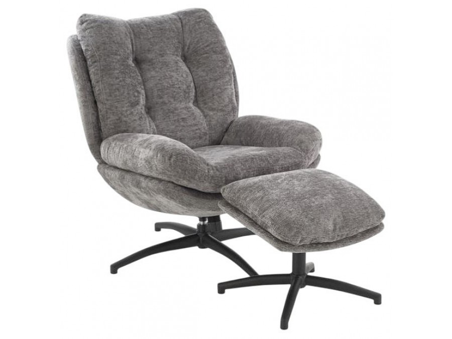 Кресло с пуфом Pesto