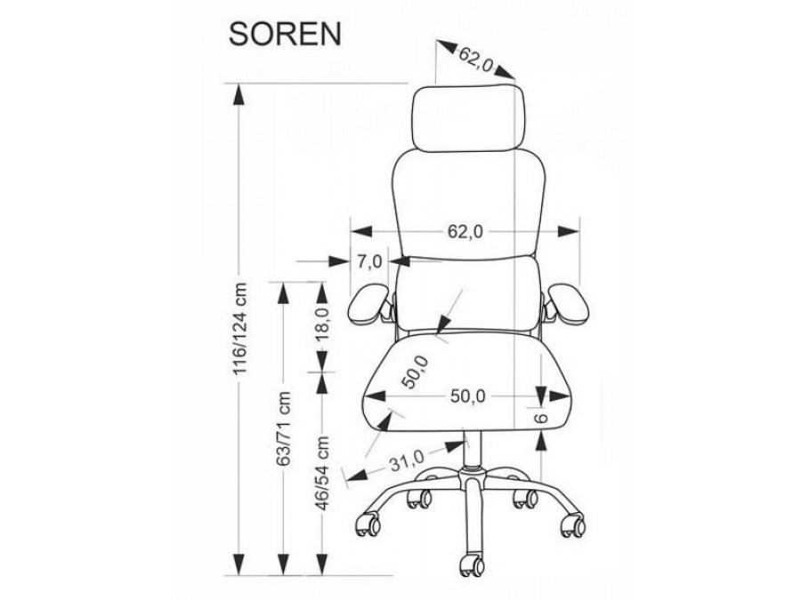 Кресло компьютерное Soren
