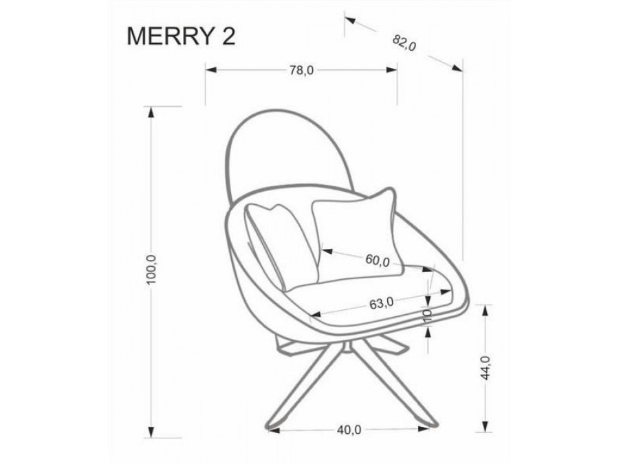 Кресло Merry 2