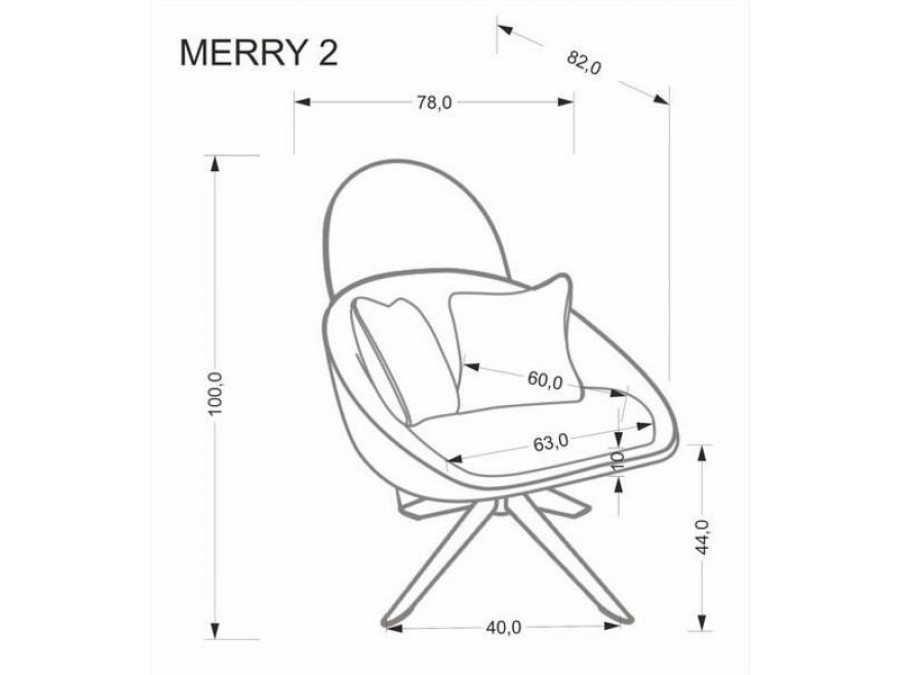 Кресло Merry 2