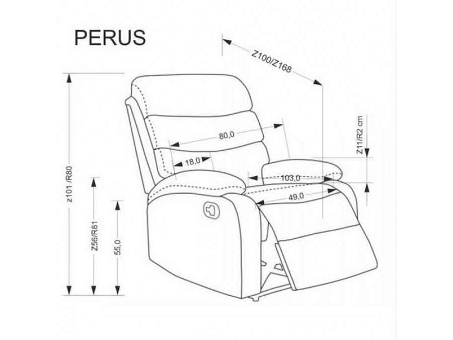 Кресло Perus