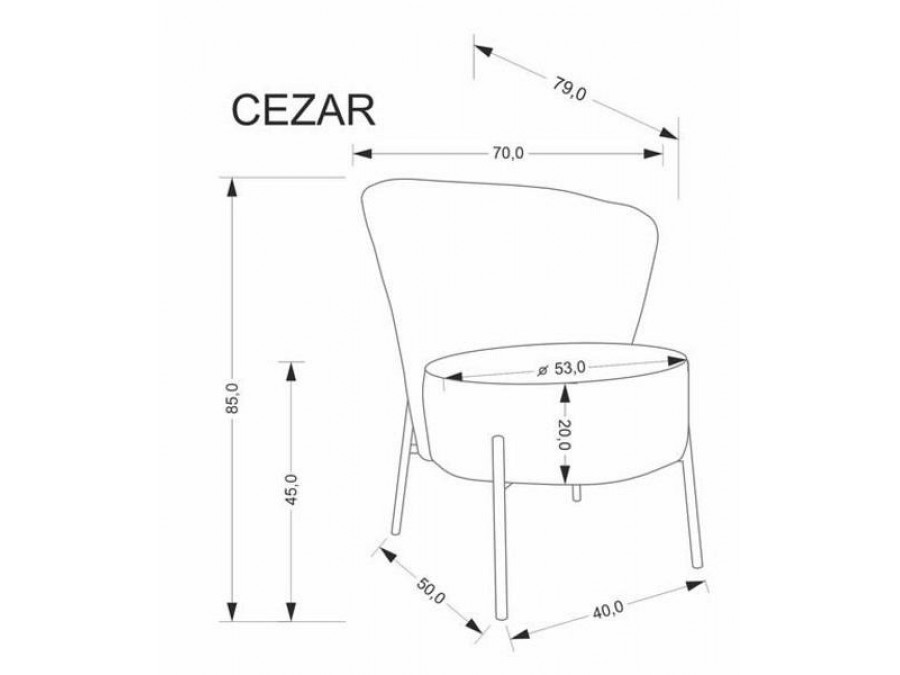 Кресло Cezar