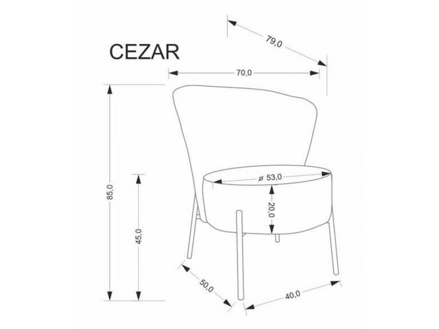 Кресло Cezar