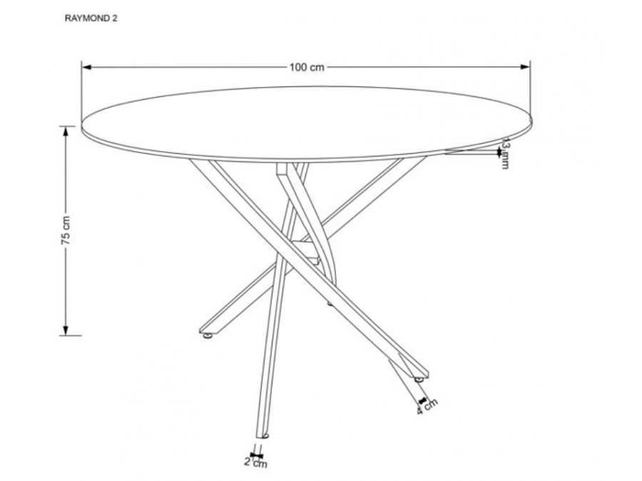 Стол обеденный Raymond 2