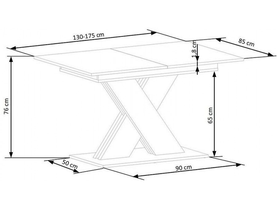 Стол обеденный Xarelto 130