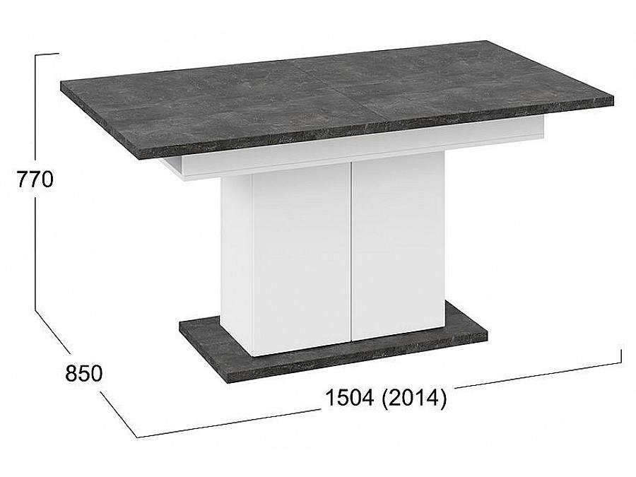 Стол обеденный Детройт Тип 1
