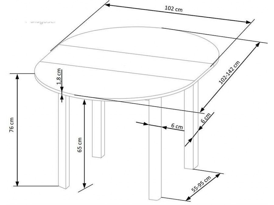 Стол обеденный Ringo 102