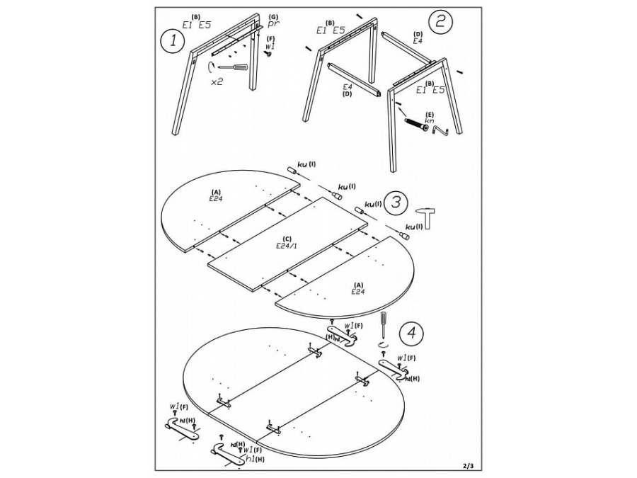 Стол обеденный Ruben