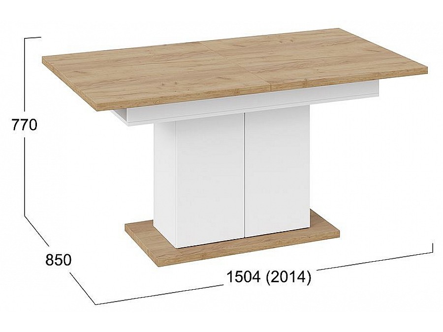 Стол обеденный Детройт Тип 1