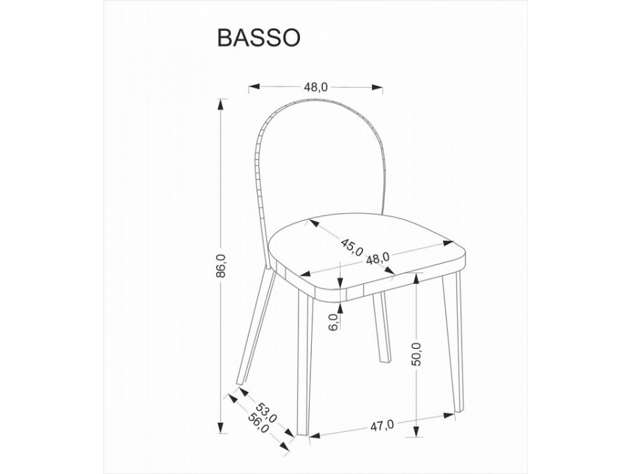 Стул Basso