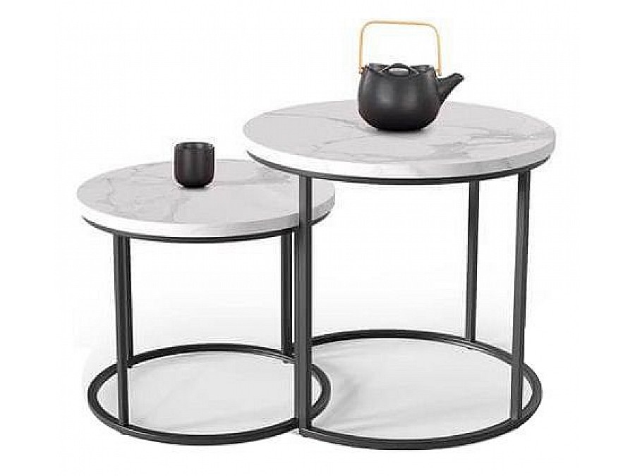 Набор из 2 столов журнальных Oreo