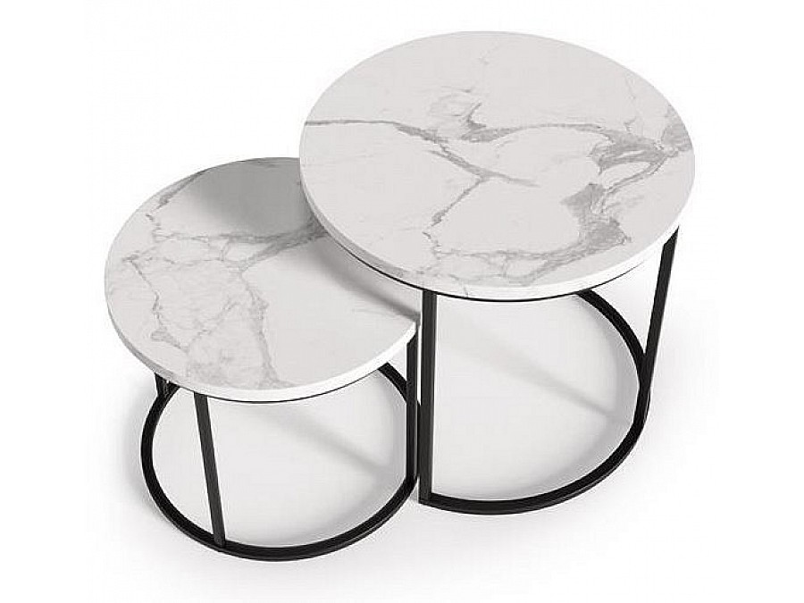 Набор из 2 столов журнальных Oreo