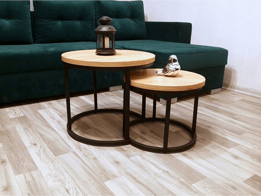 Набор из 2 столов журнальных Oreo