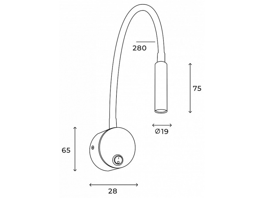 Бра Hesby Lighting Edge HSBL_0208