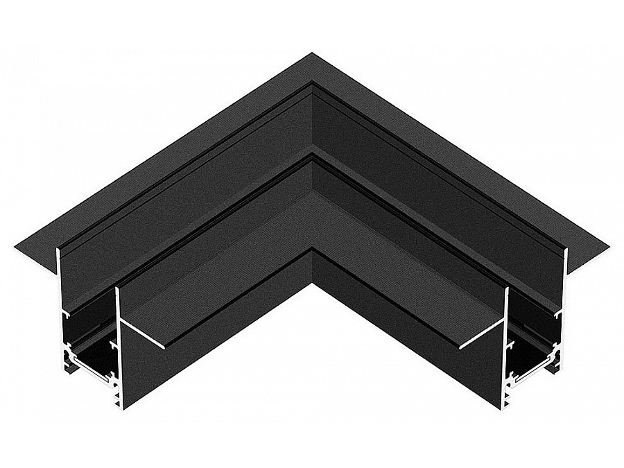 Соединитель угловой L-образный для треков встраиваемых Hesby Lighting ElDeko 0062