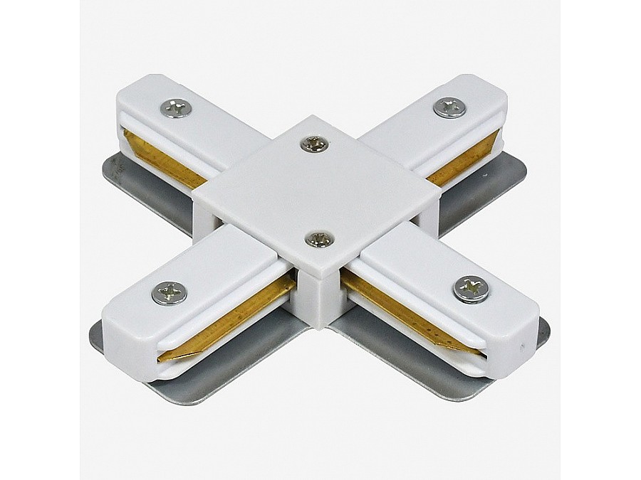Соединитель X-образный для треков Hesby Lighting Skylite 0032