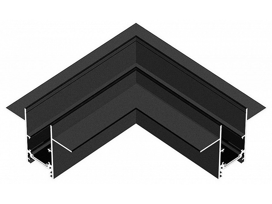 Соединитель угловой L-образный для треков встраиваемых Hesby Lighting ElDeko 0062