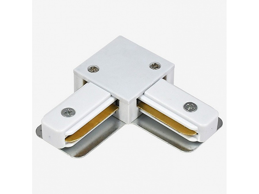 Соединитель угловой L-образный для треков Hesby Lighting Skylite 0030