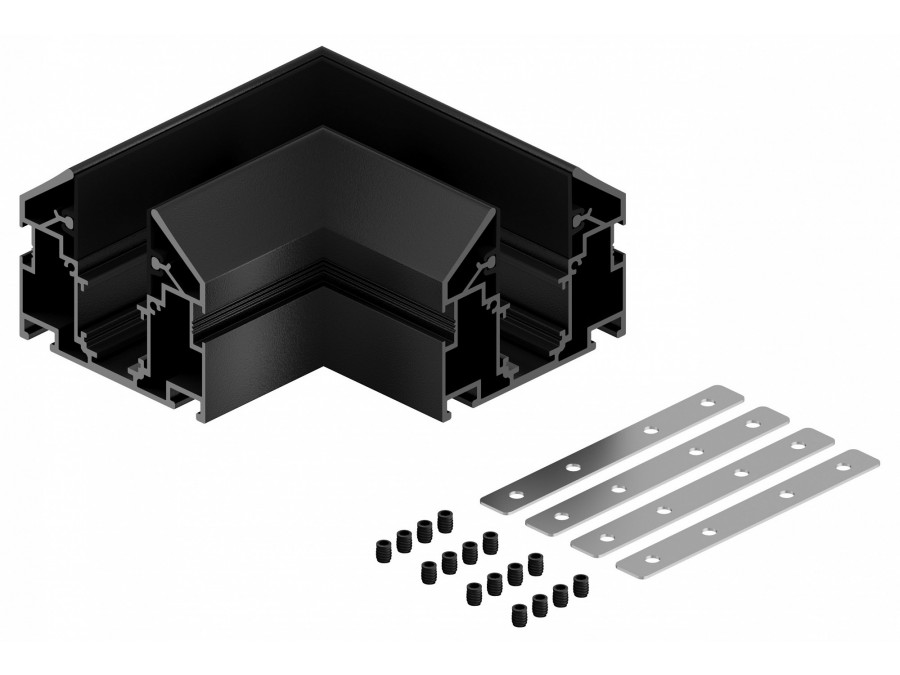 Соединитель угловой L-образный для треков встраиваемых Hesby Lighting ElDeko HSBL_0187