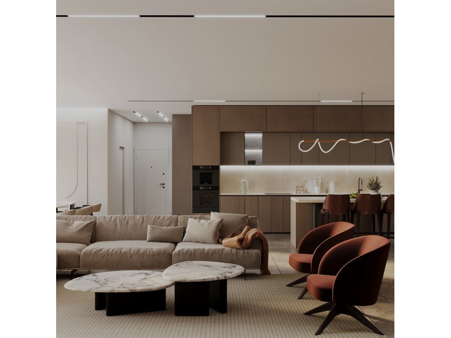 Трек встраиваемый Hesby Lighting ElDeko HSBL_0185