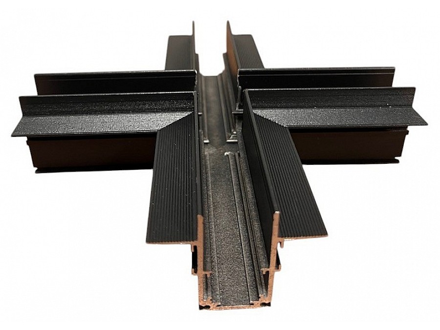 Соединитель X-образный для треков встраиваемых Hesby Lighting ElDeko 0160
