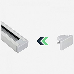 Заглушка для трека Hesby Lighting Skylite 0034